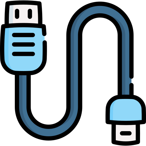 cable usb Special Lineal color icono