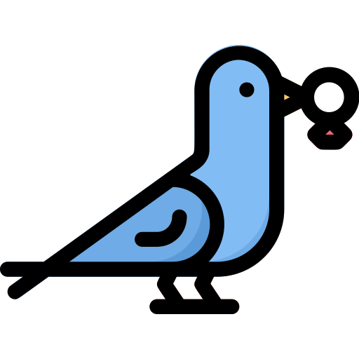 Pigeon Generic Outline Color icon