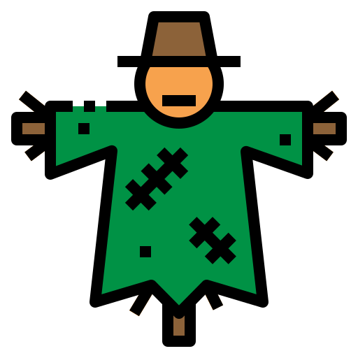 Scarecrow Generic Outline Color icon