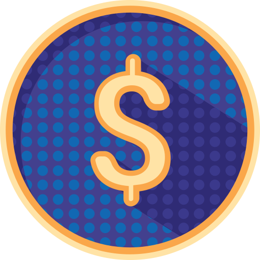 dollaro Generic Circular icona