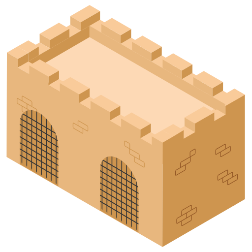 komnata tortur Generic Isometric ikona