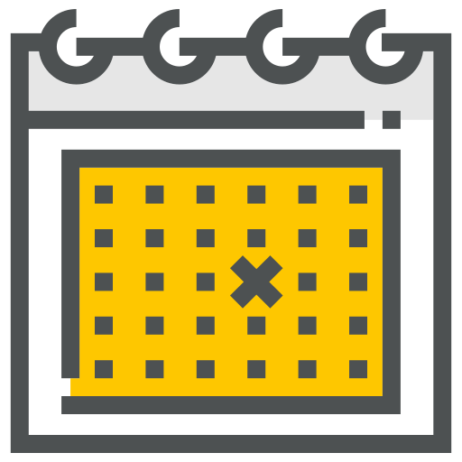 kalender Generic Outline Color icoon