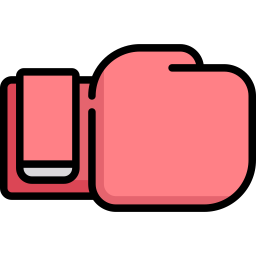 guante de boxeo Special Lineal color icono