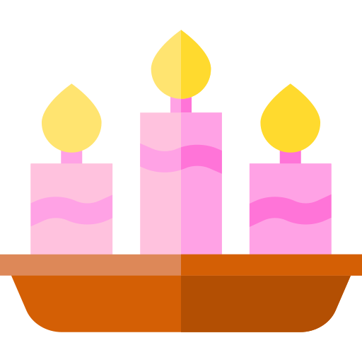 Candles Basic Straight Flat icon