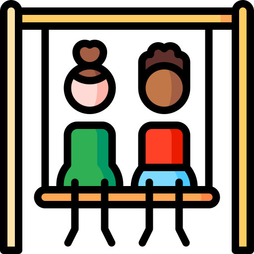 freundschaft Puppet Characters Lineal Color icon