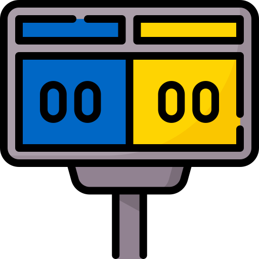スコアボード Special Lineal color icon