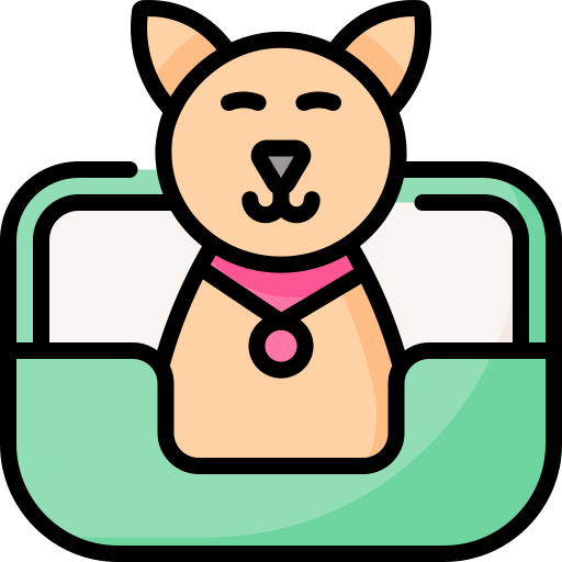 Łóżko dla zwierząt Special Lineal color ikona