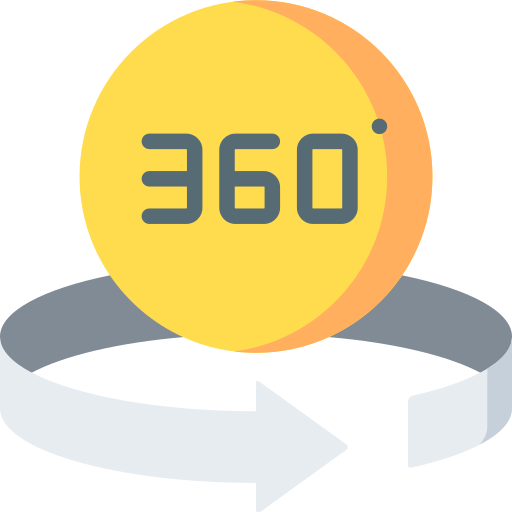 360 grad Special Flat icon