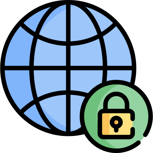 Global security Special Lineal color icon