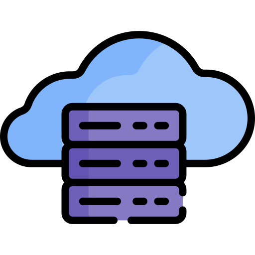 cloud-server Special Lineal color icon