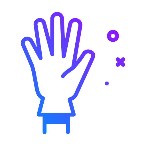 Gloves Generic Gradient icon
