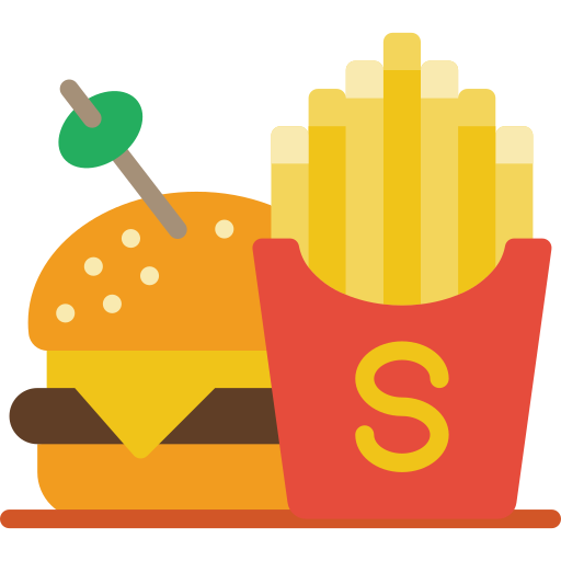 fast food Basic Miscellany Flat ikona