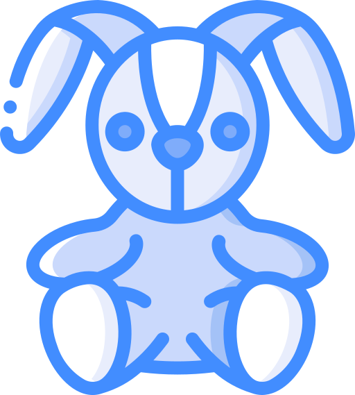 うさぎ Basic Miscellany Blue icon