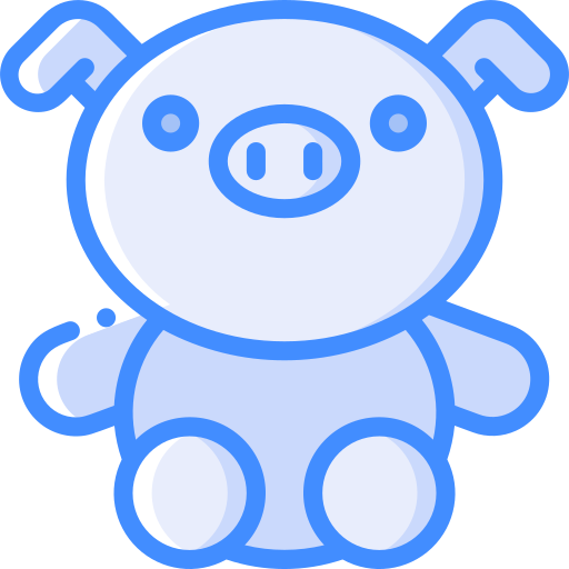 Pig Basic Miscellany Blue icon