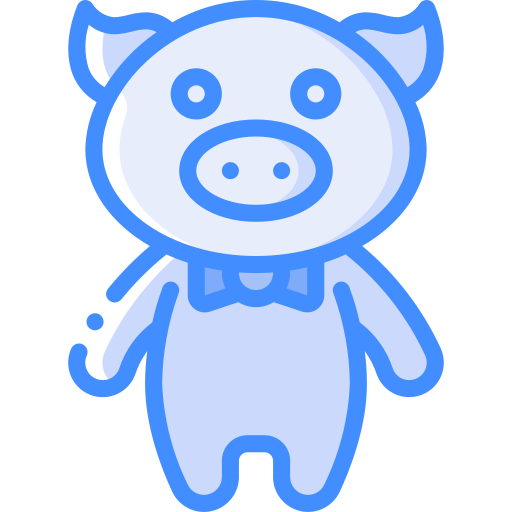 Pig Basic Miscellany Blue icon
