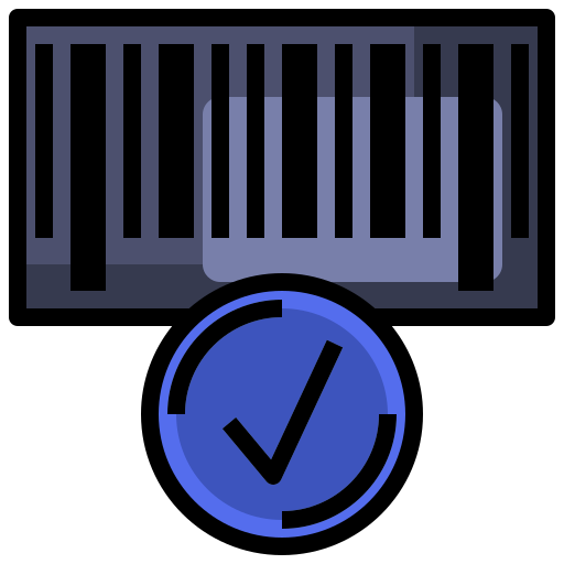 Bar code Surang Lineal Color icon