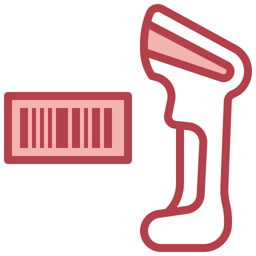 Barcode scanner Surang Red icon