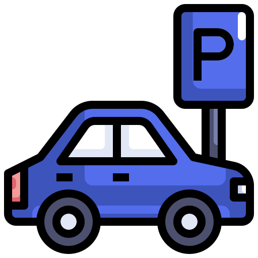 estacionamiento Surang Lineal Color icono