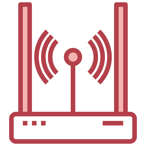 wlan router Surang Red icon