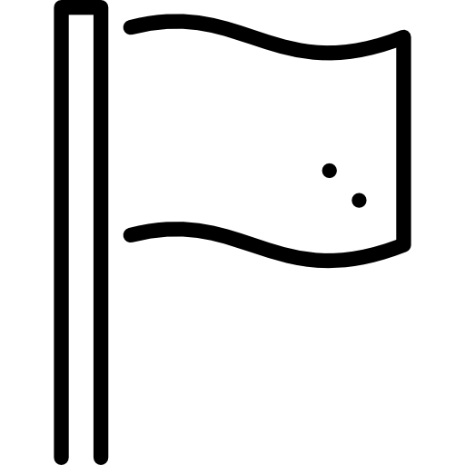 drapeau Special Lineal Icône