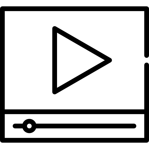 ビデオプレーヤー Special Lineal icon