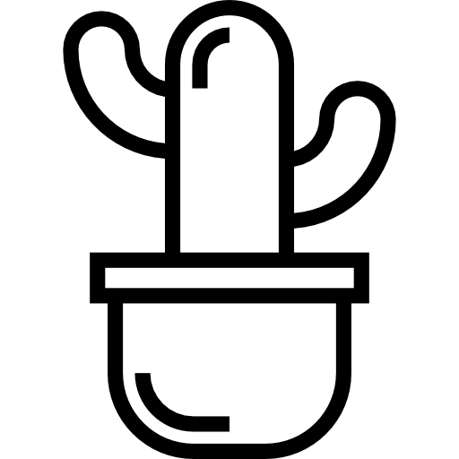 kaktus Maxim Flat Lineal icon