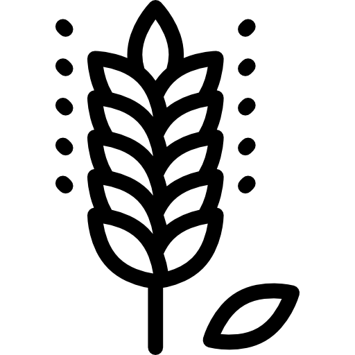 Пшеница Detailed Rounded Lineal иконка
