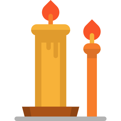 Candle Special Flat icon