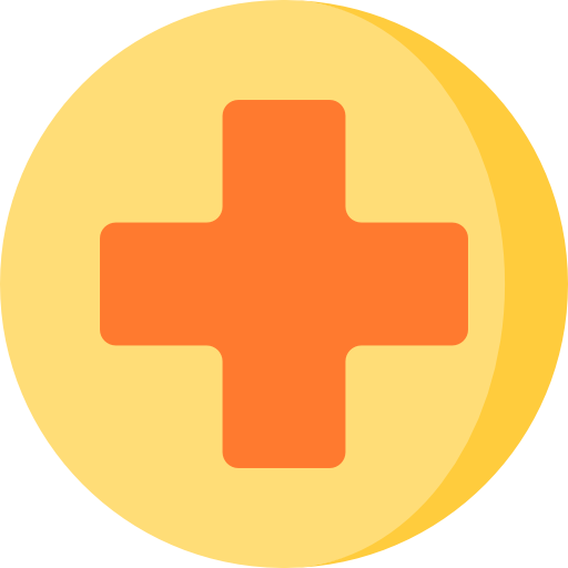 gesundheitsklinik Special Flat icon