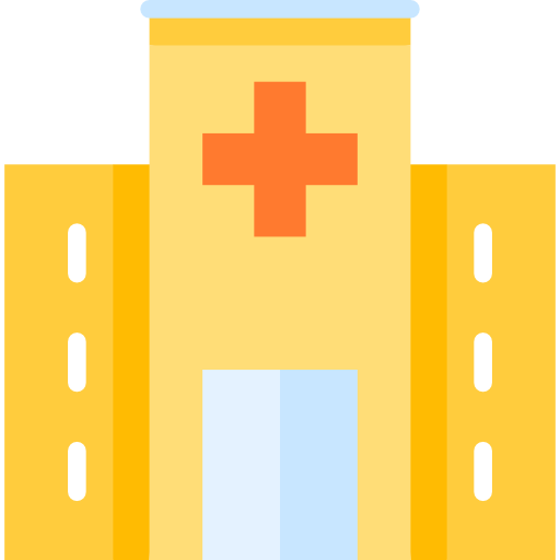 clínica de salud Special Flat icono