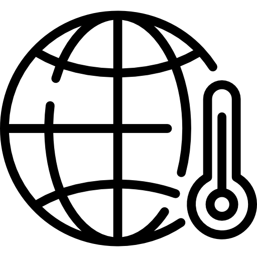globalne ocieplenie Special Lineal ikona
