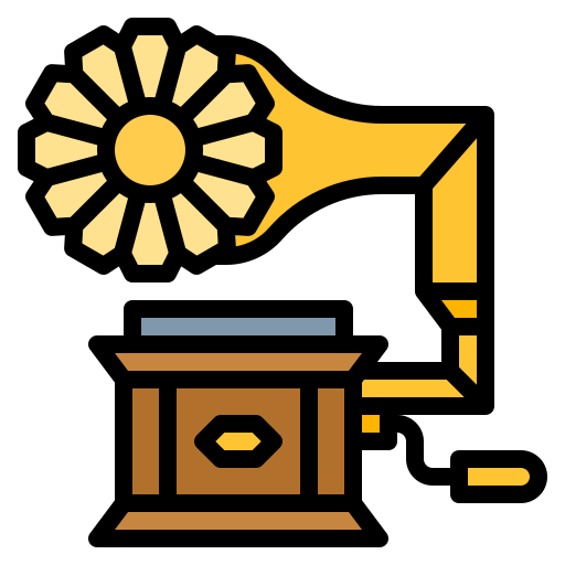 Gramophone Ultimatearm Lineal Color icon