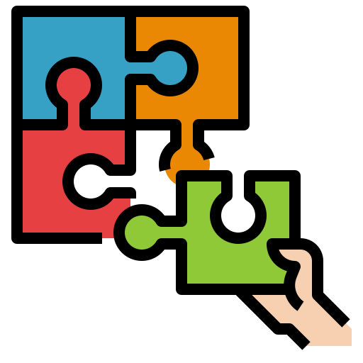 puzzle Ultimatearm Lineal Color ikona
