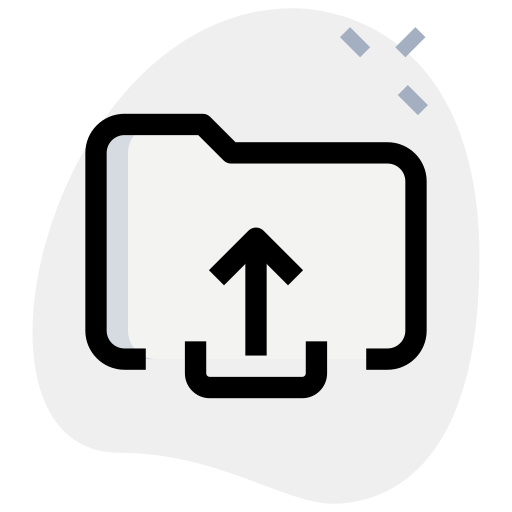 hochladen Generic Rounded Shapes icon