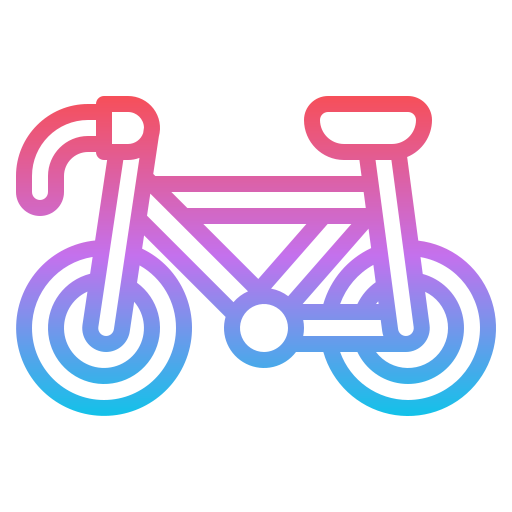 자전거 Iconixar Gradient icon