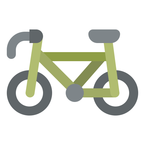 fiets Iconixar Flat icoon