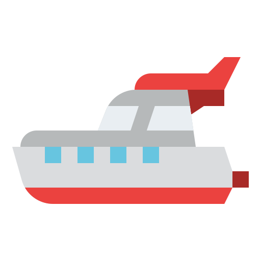 ボート Iconixar Flat icon