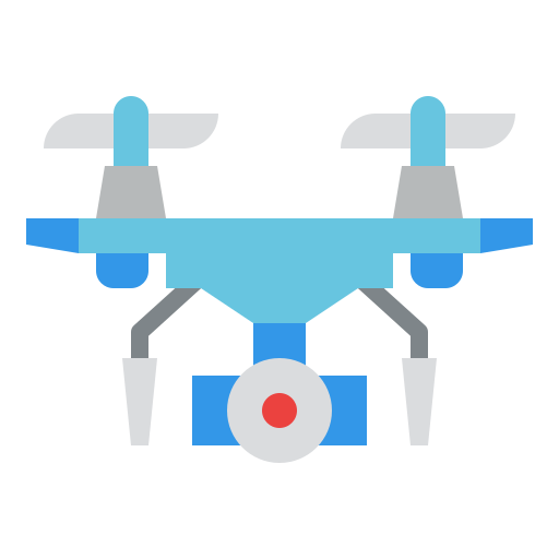 drone Iconixar Flat icona