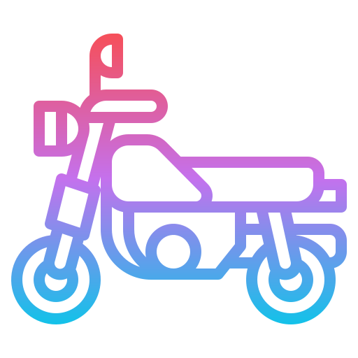 moto Iconixar Gradient Icône