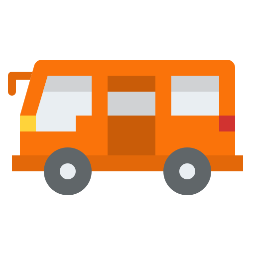 minibus Iconixar Flat icoon
