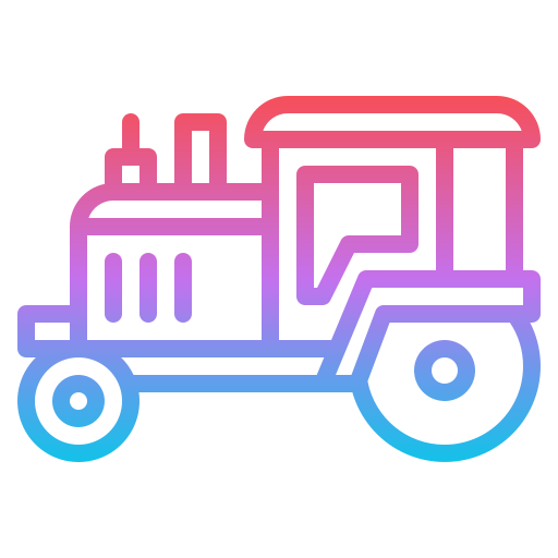 tractor Iconixar Gradient icono