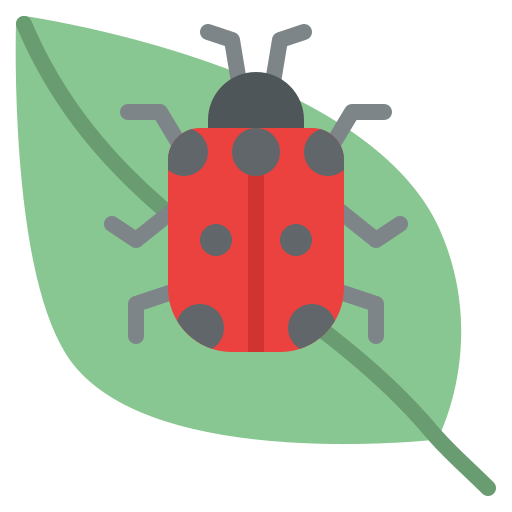 Ladybug Iconixar Flat icon