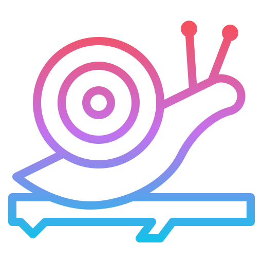 Snail Iconixar Gradient icon