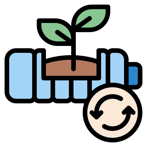 Recycle Iconixar Lineal Color icon