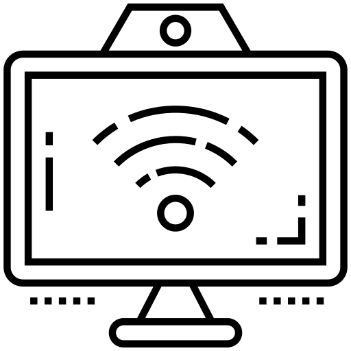 signal wifi Generic Detailed Outline Icône