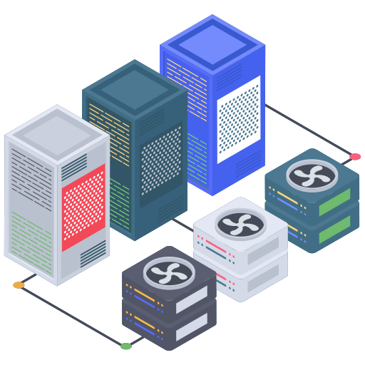 데이터 센터 Generic Isometric icon