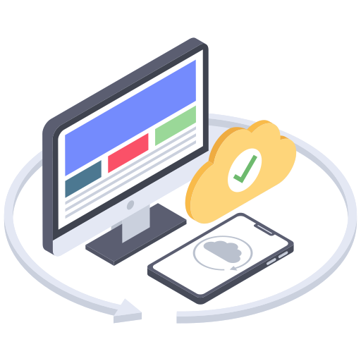 Local area network Generic Isometric icon