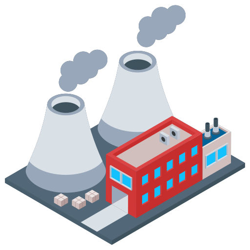 industria de la energía Generic Isometric icono