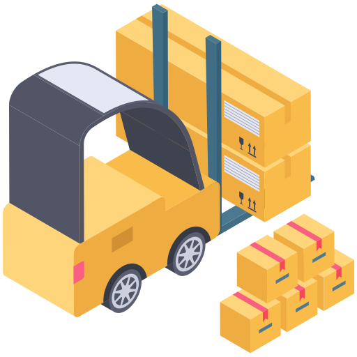 Forklift Generic Isometric icon