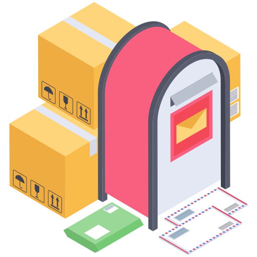 Postal delivery Generic Isometric icon